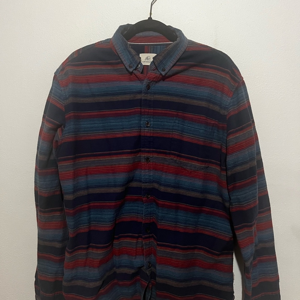 Surfside Supply Multicolor Striped Men's Shirt